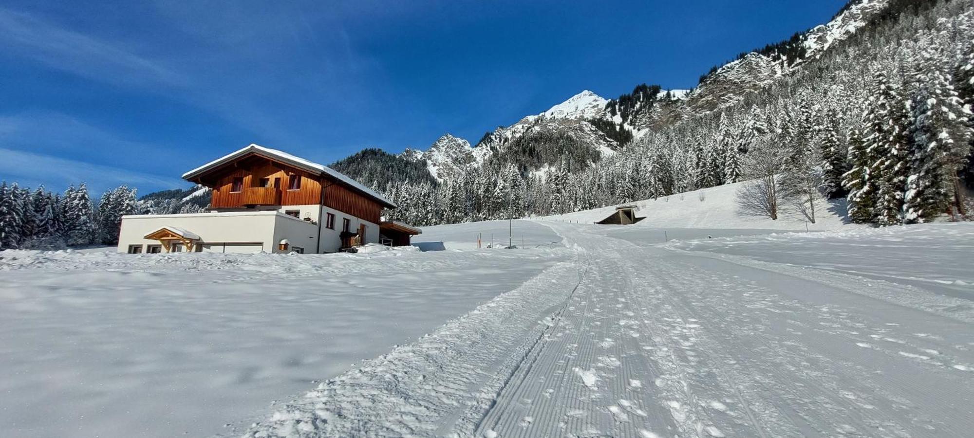 Haus Adrian Lägenhet Wald am Arlberg Exteriör bild